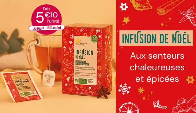 Infusion de Noël : aux senteurs chaleureuses et épicées